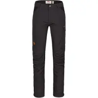 Fjällräven Men's Kaipak Trousers Dark Grey-Black