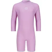 Color Kids Badoverall L/s - Lavender Mist - - 1 år (80) - Badkläder