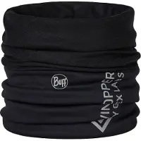 Buff Windproof Neckwarmer Logo Black