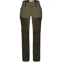 Fjällräven Women's Keb Trousers Curved Deep Forest-Laurel Green