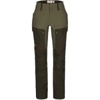 Fjällräven Women's Keb Trousers Curved Deep Forest-Laurel Green