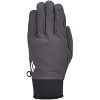 Black Diamond Midweight Softshell Gloves Smoke