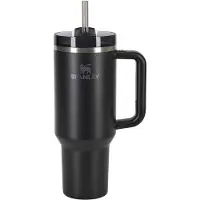 Stanley - Termosflaskor - The Quencher H2.O FlowState Tumbler 1.18L - Black 2.0 för Unisex - Svart