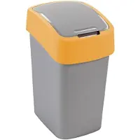 Curver soptunna FLIP BIN 50L/silver/orange
