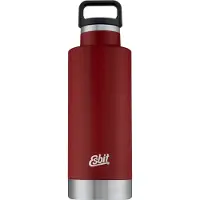 Esbit Sculptor Stainless Steel Insulated Bottle Burgundy Red