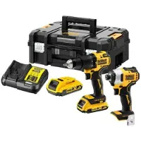 DeWalt COMBO-set 18V DCK2060L2T (DCD778, DCF787) 2x3,0Ah TSTAK ...
