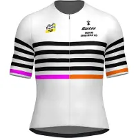 Santini Tdffaz Grand Départ Bretagne 2025 Korta ärmar Cykeltröja