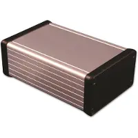 Hammond Electronics 1455K1202 Profil Kabinett 120 x 78 x 43 Aluminium Aluminium 1 st