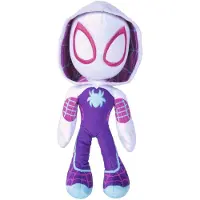 Spidey and his Amazing Friends Spiderman Ghost Spider-talisman i plysch som lyser i mörkret 25 cm Marvel