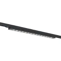 QAZQA Modern svart taklampa för 1-fas skensystem 15W 1170 lm 3000K - Iconic Tsiri