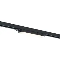 QAZQA Modern taklampa svart för skensystem 1-fas 5W 400 lm 2700-4000K - Iconic Tsiri