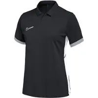 Nike Piké Dri-FIT Academy 25 - Svart/Wolf Grey/Vit Dam, storlek X-Small