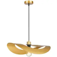 VIOKEF Hänglampa Mas, dimbar, Mässing / guld, Vardagsrum / matsal, Metall, Modern, Pendellampa