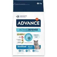 Advance Avancerat Steriliserat Kalkonfoder För Vuxna Katter 3kg