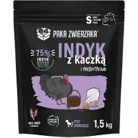 Paka Zwierzaka Seventh Heaven torrfoder kalkon och anka Mini 1,5 kg