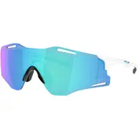 Oakley Cybr Zero White Blue Glasses