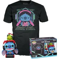 Funko POP! Disney Stitch Gamer With Frog T-shirt Med Korta ärmar