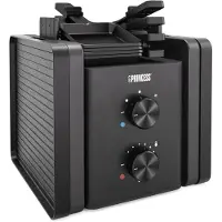 Princess Princess: Raclette Purify 162660 Smokeless 2X20X23cm Ceramic