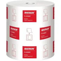 Katrin Handduksrullar 58198 2-lagers 170 m vit (6 st)