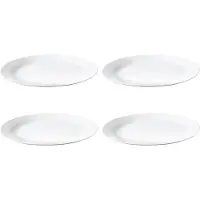 Aida Tallrik daily design 24cm vit låda med 4 st