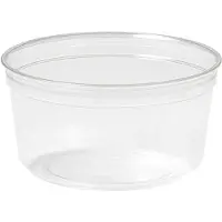 Multi Cup Crystal Deli 375 ml Ø116x61 mm Round Strong RPET Clear,35 st/ps - (35 st.)