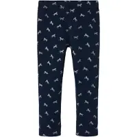 Name it Leggings - NmfTavina - Dark Sapphire/Glitter - - 6 år (116) - Leggings