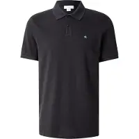 Calvin Klein Cotton Piqué Monogram Polo Shirt