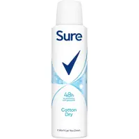Bazta.se Sure Cotton Dry 48h Deo Spray - 150ml