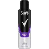 Bazta.se Sure Men Active Dry Spray Deo 48h - 150ml