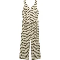 Tom Tailor Linen Slit ärmlös Jumpsuit