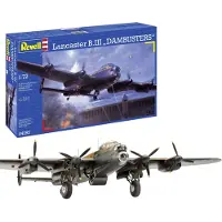Revell Avro Lancaster DAMBUSTERS, Luftfarkostmodell med fast vinge, Monteringssats, 1:72, Avro Lancaster, Plast, Expert