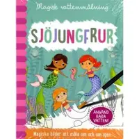 Magisk vattenmålning. Sjöjungfrur