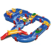 Aquaplay Vattenbana - 105x120 cm - 49 Delar - MEGA Bro Vattenban - - One Size - Leksaker