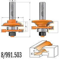 Cmt Frässkärare 891.503.11; S=12,7 mm; D=44,4 mm