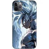 CAPACHEAP Telefonskal - MANIACASE - Iphone 11 Pro max - Silikon - Mjukt - Songoku ultra instinct svart