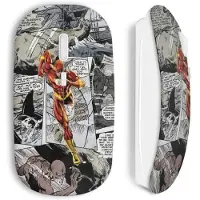 CAPACHEAP Souris sans fil flash comics