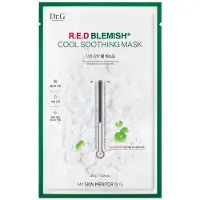 Dr.G Red Blemish Cool Soothing Mask 30gX10 Ark 30gX10 Sheets blue