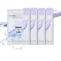 Mediheal Derma Synergy Wrapping Mask Pore Elasticity Improves skin balance with pore spot retinol and LHA (4 Pack) - &