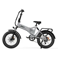 PVY Z20 Plus Mountain Electric Bike For Adult 48V16.5Ah Battery 1000W Motor Foldabe Electic Bike 20 Inch Off-Road Tires Urban commuting e-Bike grå