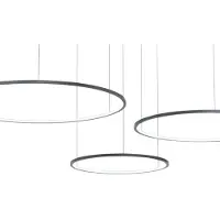 Milagro Lighting Pendellampa Saturno , Svart, Vardagsrum / matsal, Metall, Modern