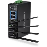 Trendnet TI-W100 - Wireless Router 4-Port-Switch WiFi Router