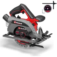 Einhell Professional sladdlös cirkelsåg TP-CS 18/165 Li BL - Solo (18 V röd/svart, utan batteri och laddare) - SOLO