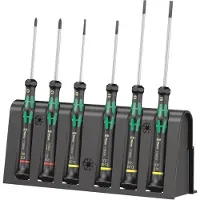 Wera 2035/6 Kraftform Micro Skruvmejselset 6 Bitar
