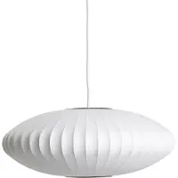 HAY Taklampa , Nelson Saucer Bubble Crisscros, dimbara, Vit, Vardagsrum, Plast, Design