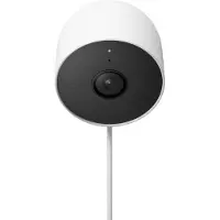 Google Nest Cam IP-säkerhetskamera 720p interiör och exteriör Bombilla - parad