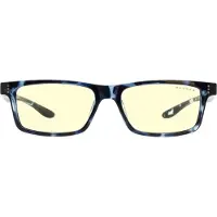 Gunnar Optiks Cruz Kids Large, Unisex, Rektangel, Klassisk, Svart, Blå, Nylonpolymer, Bärnsten