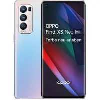 OPPO Find X3 Neo Smartphone - 6,55" Skärm, Snapdragon 865, 12GB RAM, 256GB Lagring i Svart Silver