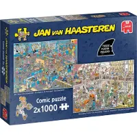 Jumbo Jan Van Haasteren DIY Shop & Renovation project Pussel 2x1000 bitar