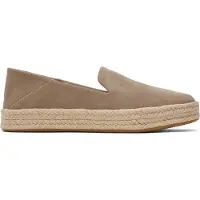 Toms Espadrill mörkbeige