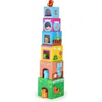 Small Foot Stapeltorn med figurer - husdjur